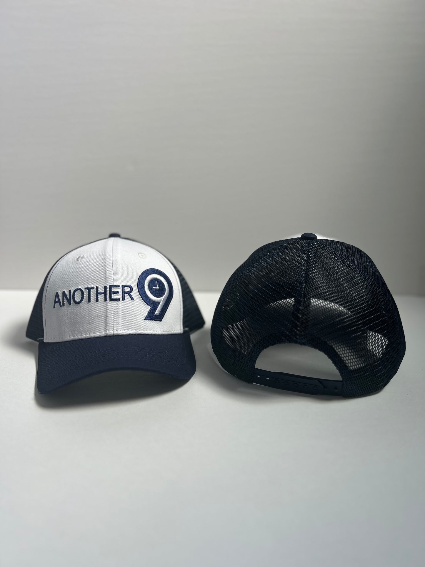 Another9 Sneaky Long Snapback- Navy & White